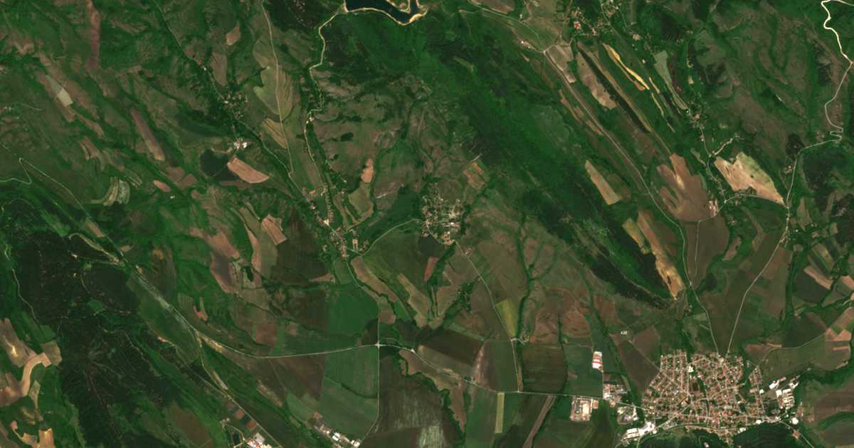 Hartă satelitară: Vidrița