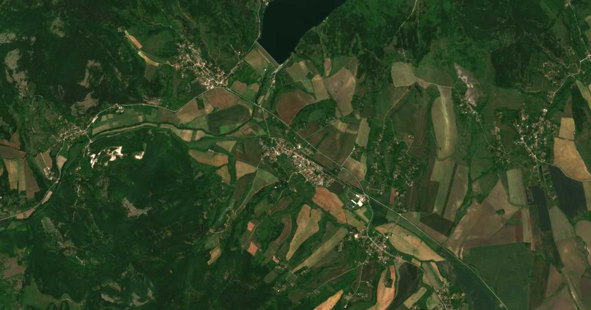 Hartă satelitară: Kaliște