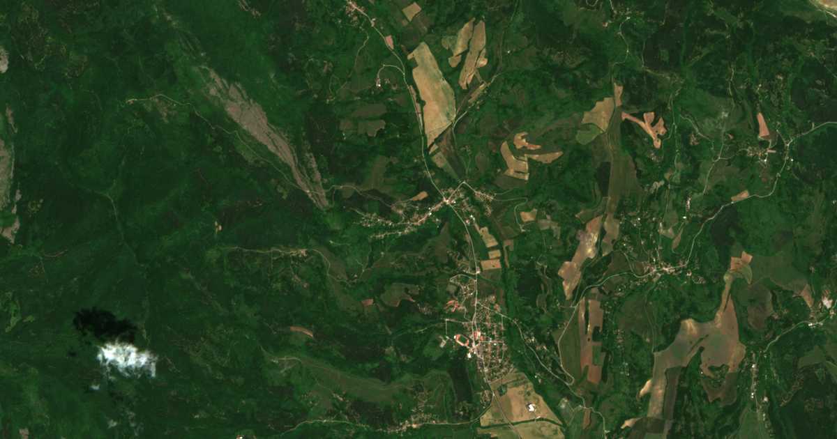 Hartă satelitară: Siriștnik