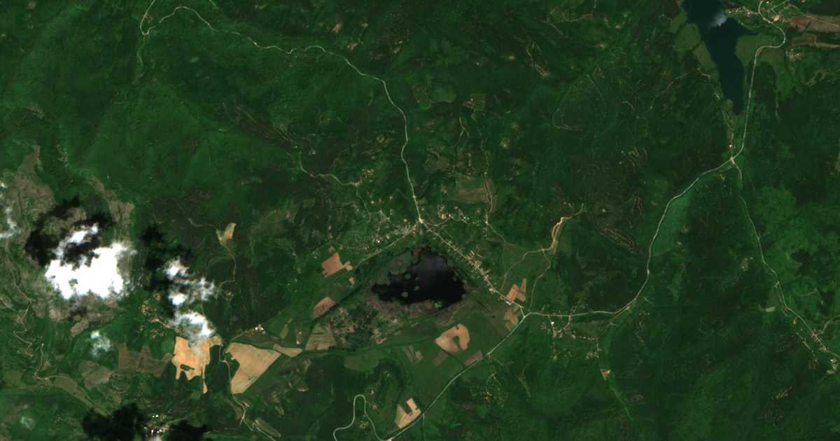 Hartă satelitară: Baikalsko