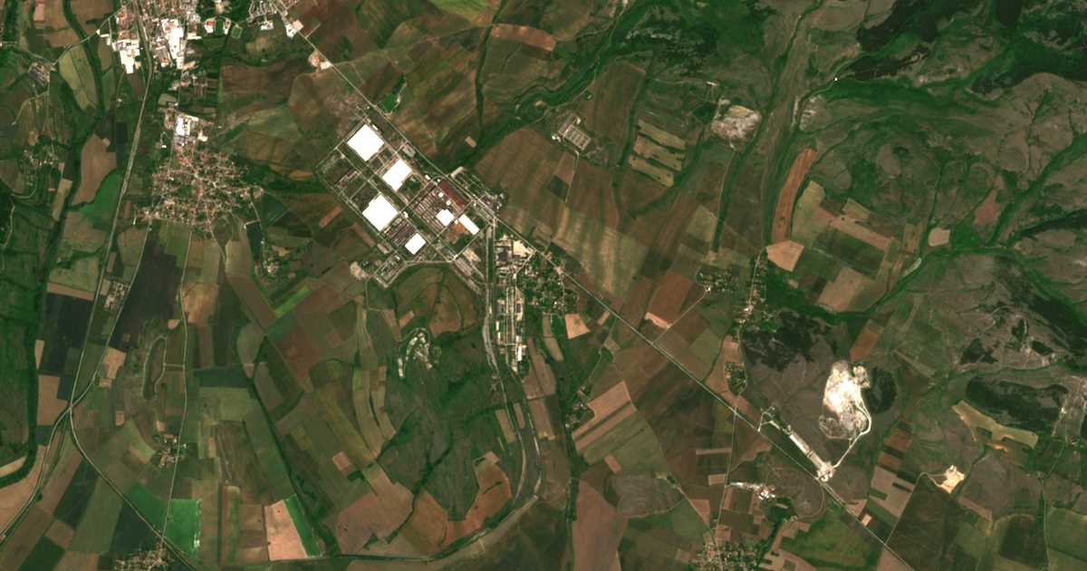 Hartă satelitară: Cervena Moghila