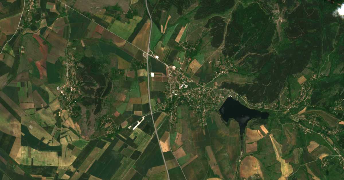 Hartă satelitară: Dolna Dikanea