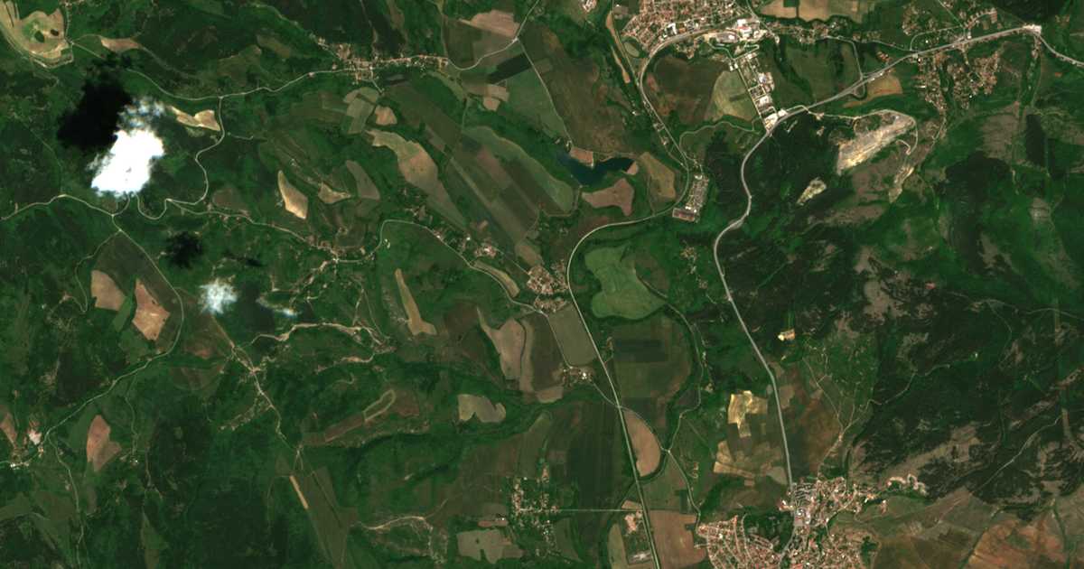 Hartă satelitară: Kopanița