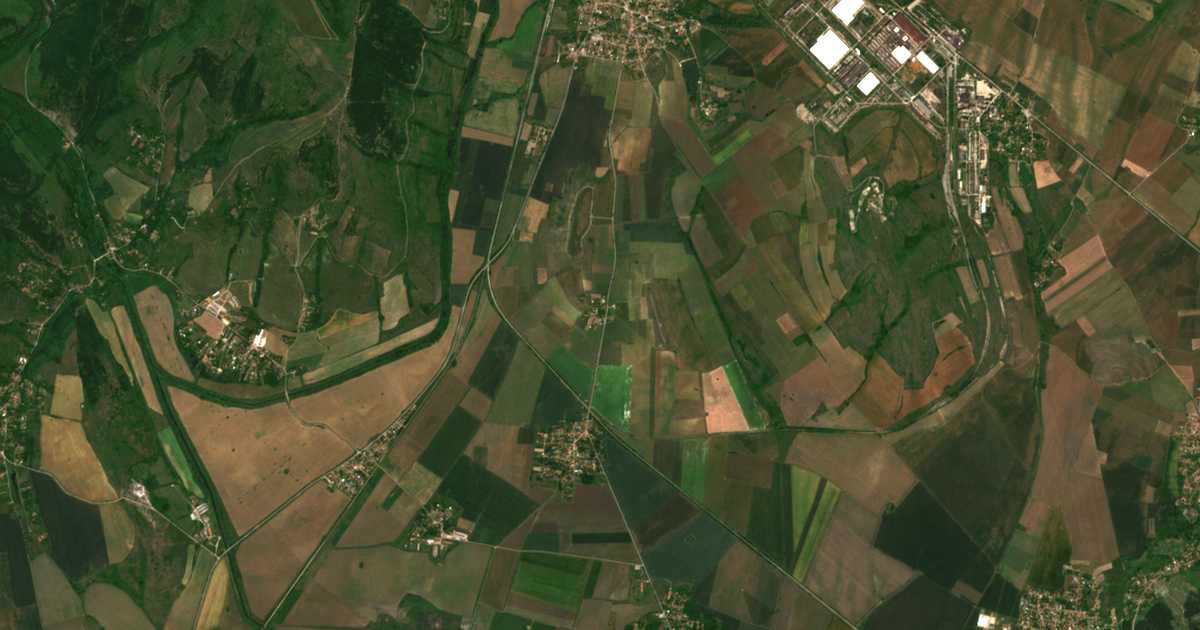 Hartă satelitară: Koșarite