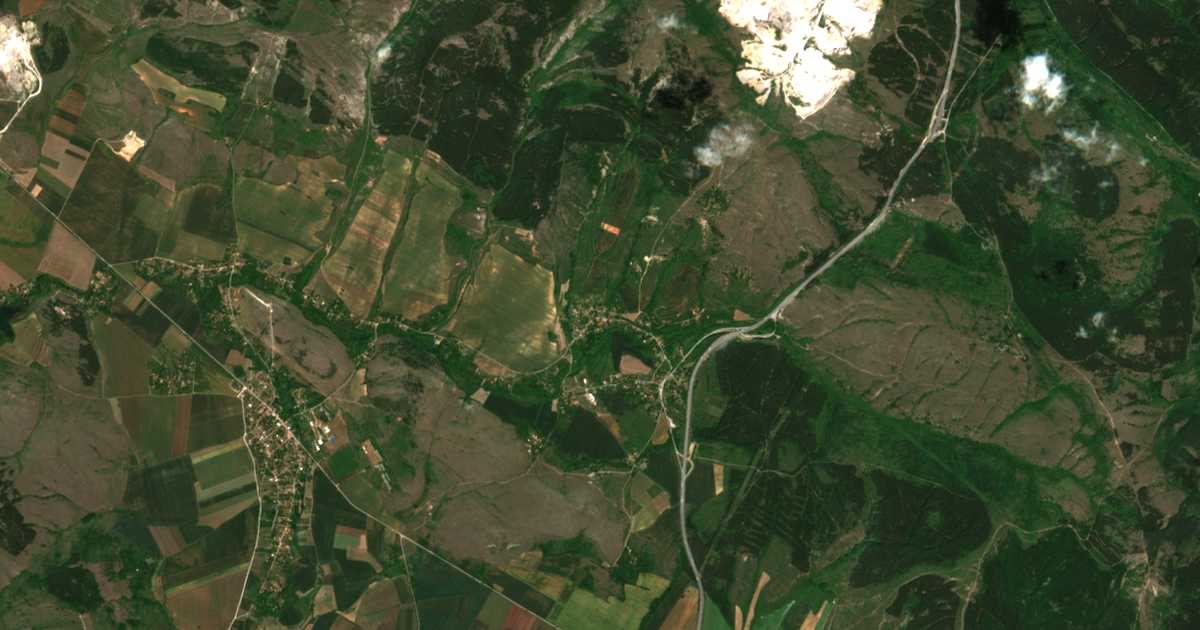 Hartă satelitară: Staro Selo