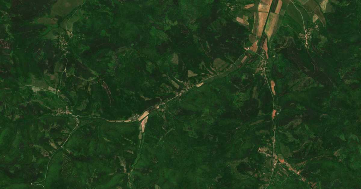 Hartă satelitară: Kosturinți