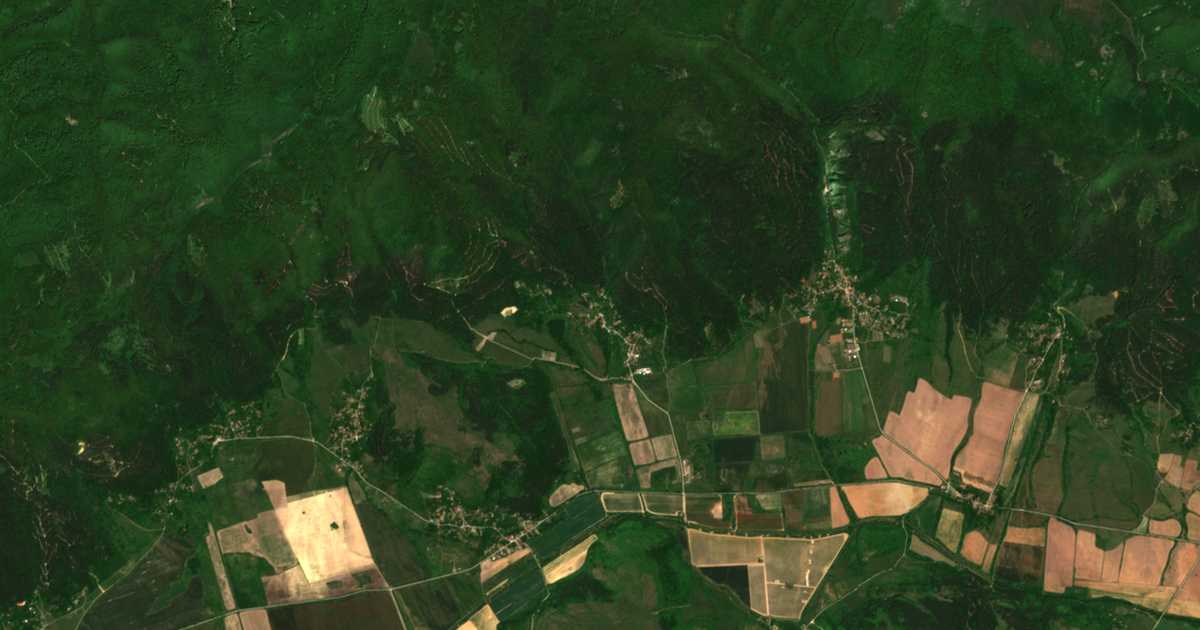 Hartă satelitară: Miloslavți