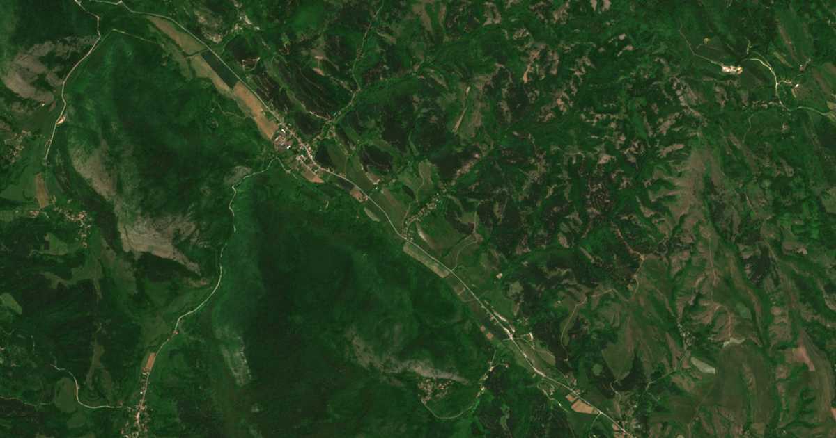 Hartă satelitară: Mraketinți