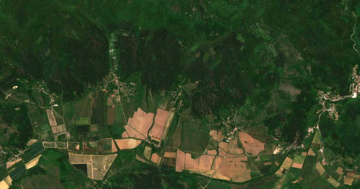 Hartă satelitară: Zabel
