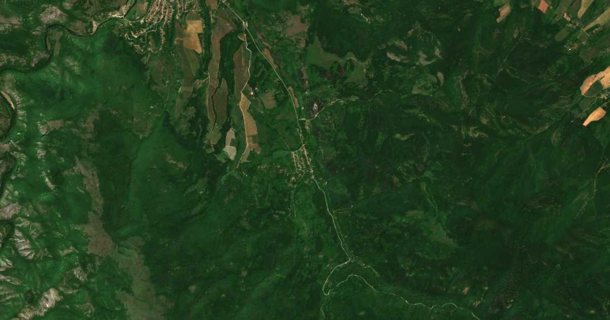 Hartă satelitară: Blateșnița
