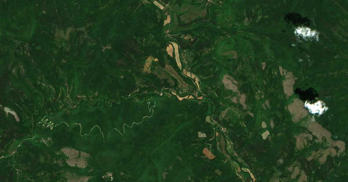Hartă satelitară: Kalotinți