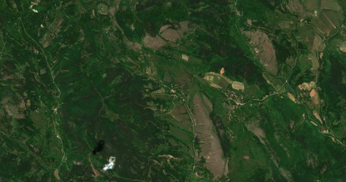Hartă satelitară: Mureno