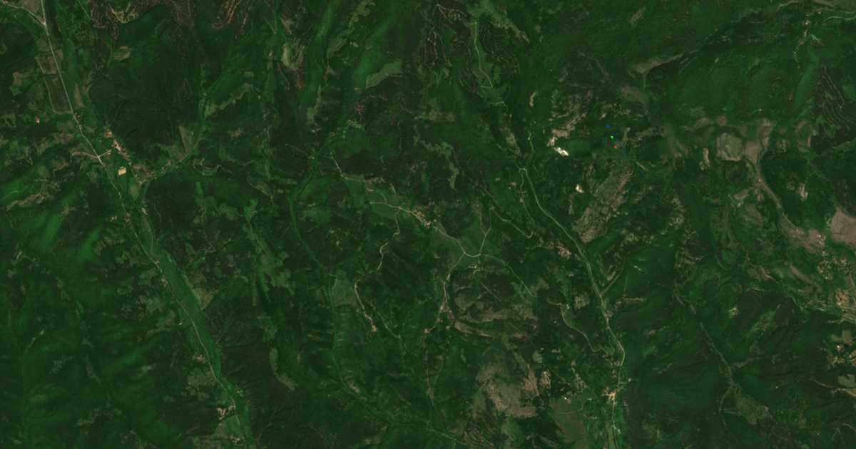 Hartă satelitară: Odranița