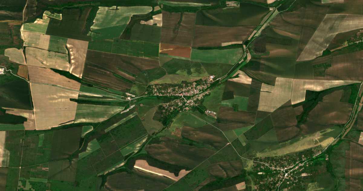 Hartă satelitară: Petokladenți