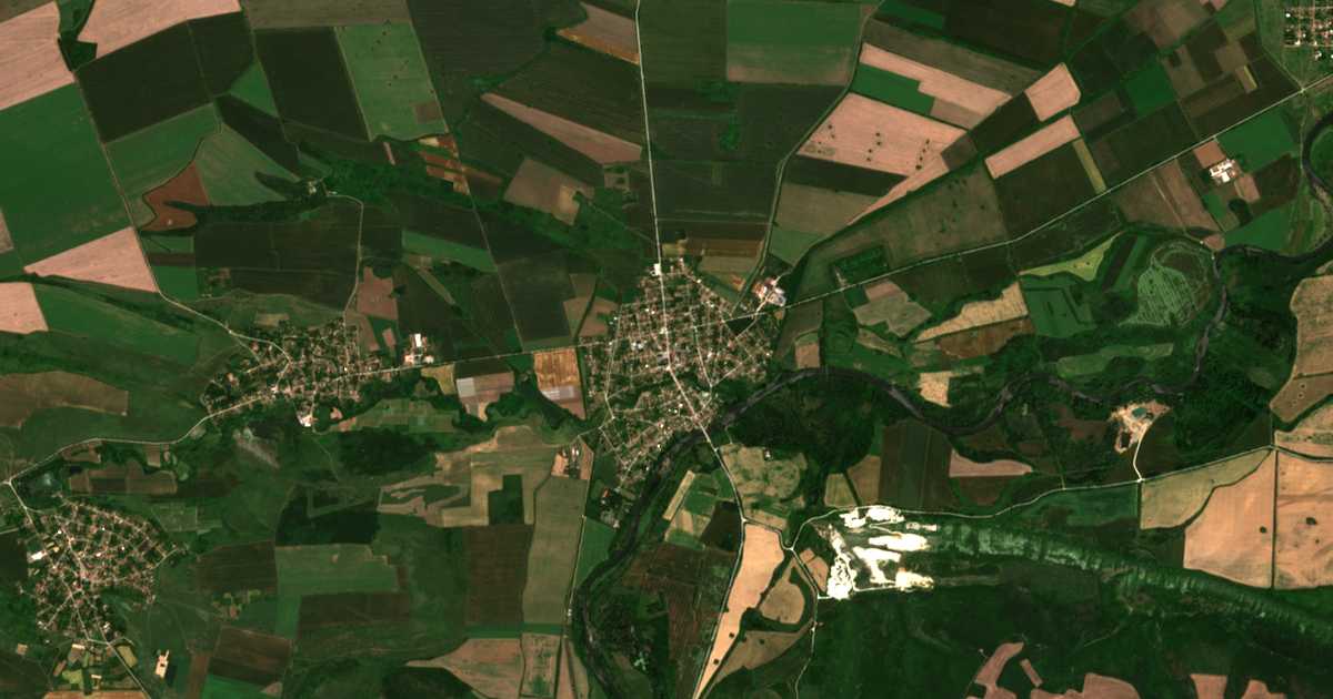 Hartă satelitară: Ciomakovți