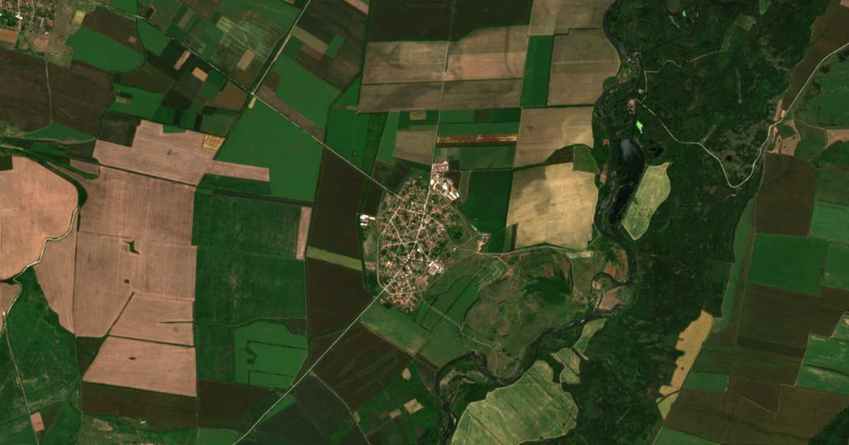 Hartă satelitară: Glava