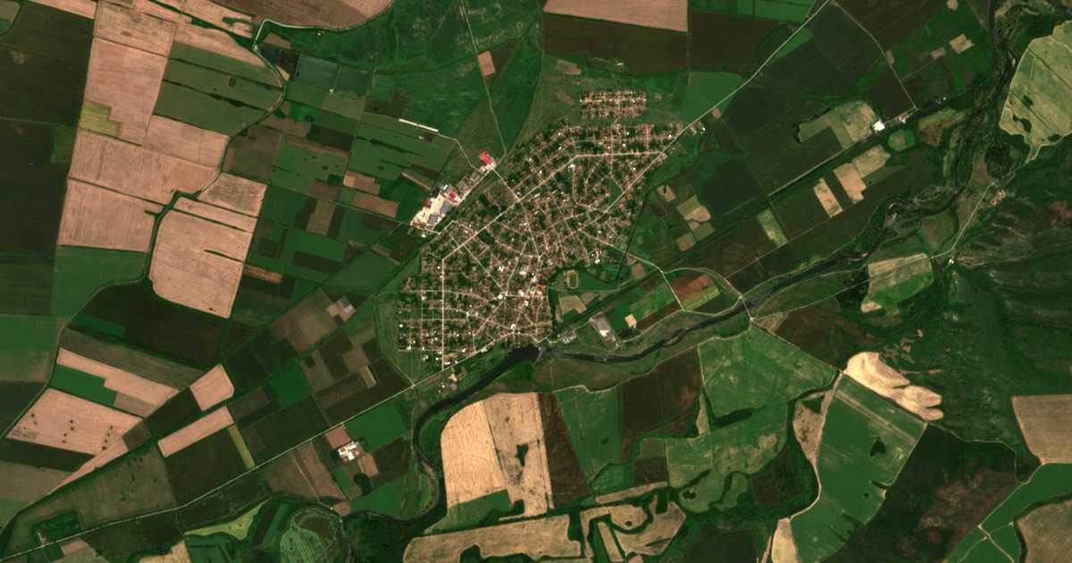 Hartă satelitară: Koinare