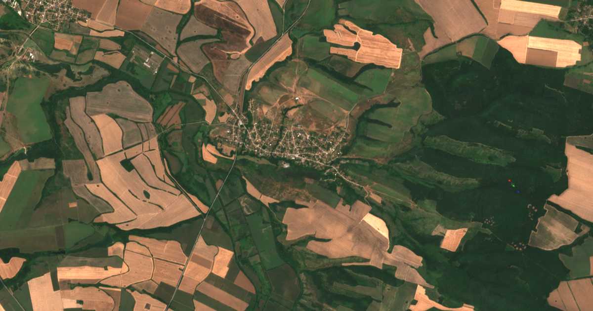 Hartă satelitară: Radomirți