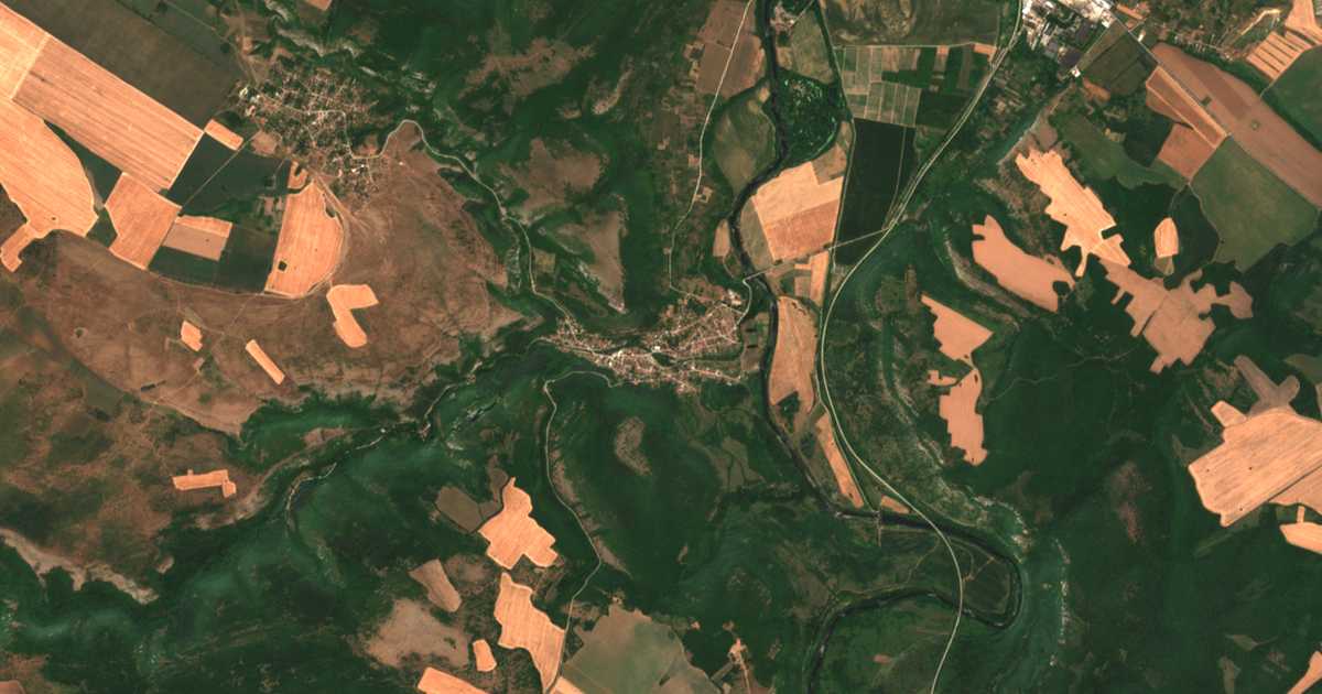 Hartă satelitară: Reseleț