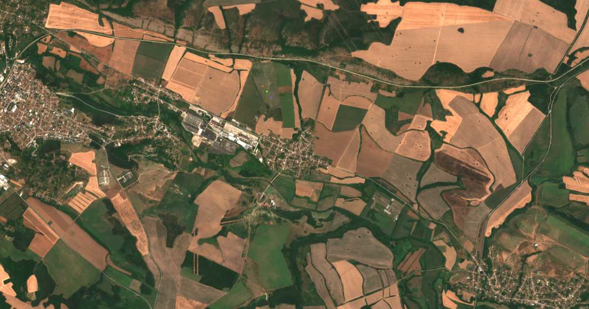 Hartă satelitară: Rupți