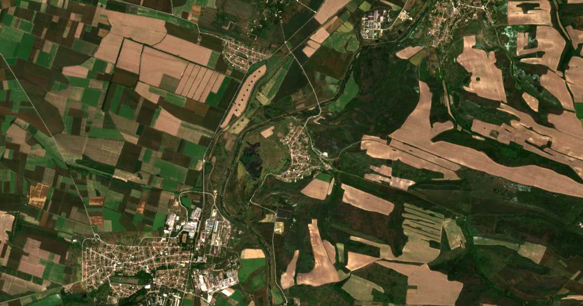 Hartă satelitară: Bivolare