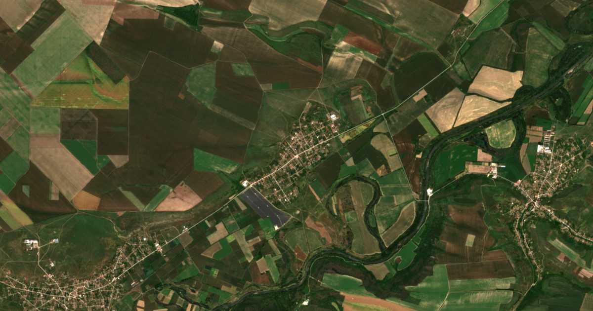 Hartă satelitară: Bregare