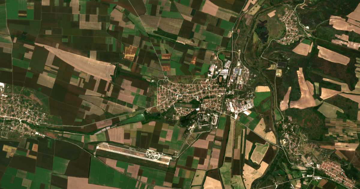 Hartă satelitară: Dolna Mitropolia