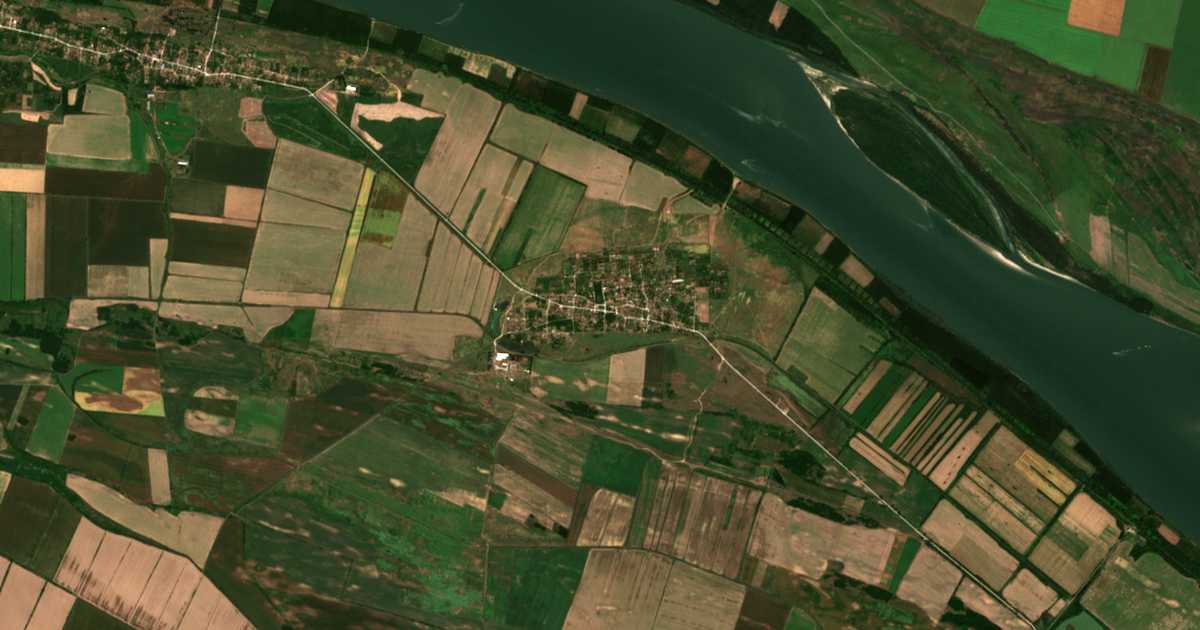 Hartă satelitară: Dăbovan