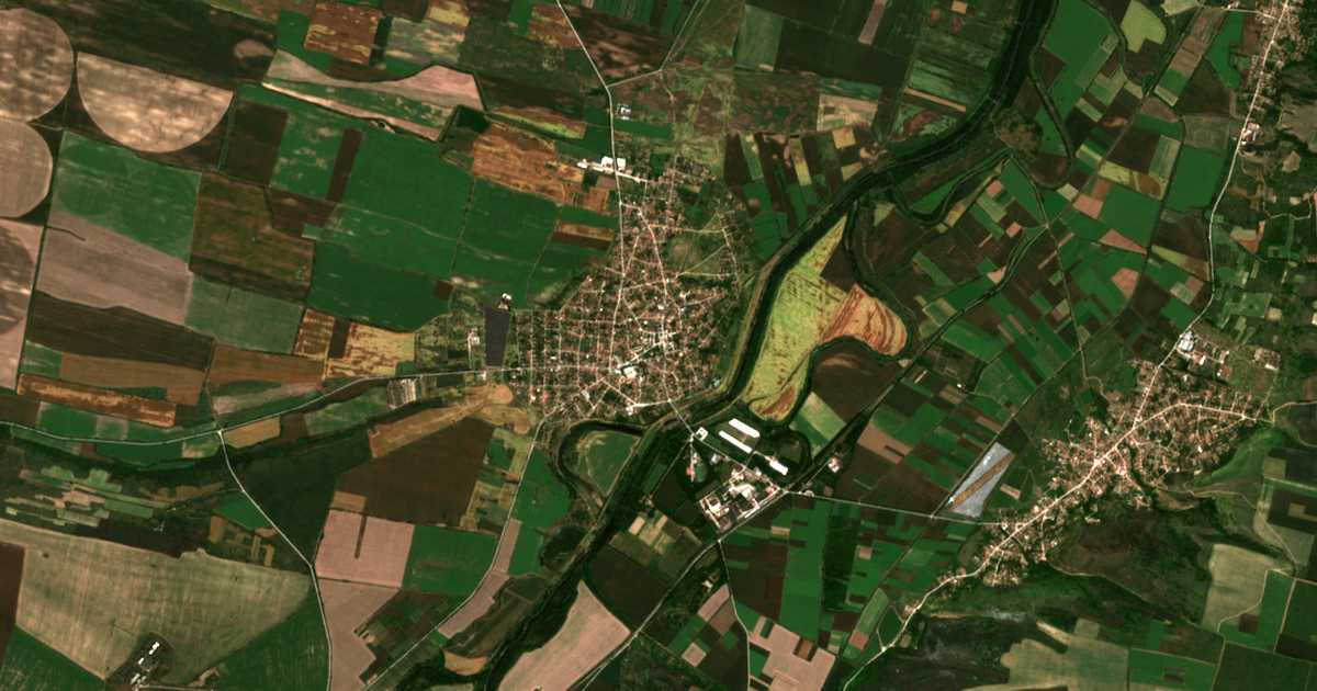 Hartă satelitară: Guleanți