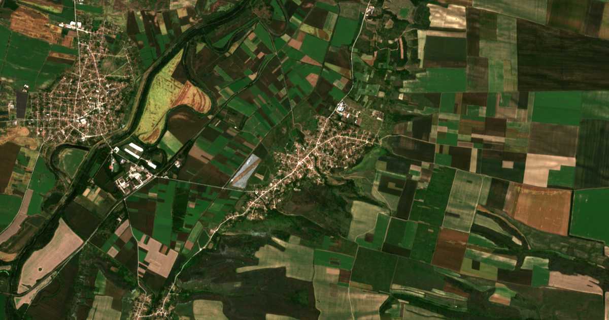 Hartă satelitară: Milkovița