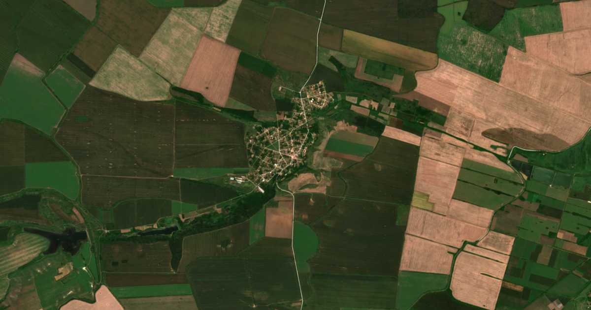 Hartă satelitară: Enița