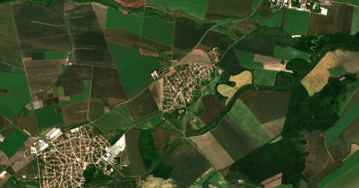 Hartă satelitară: Asenovți