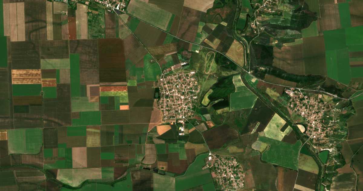 Hartă satelitară: Malcika