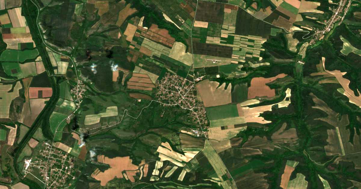 Hartă satelitară: Văbel