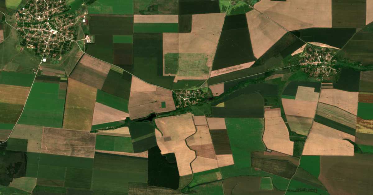 Hartă satelitară: Katerița