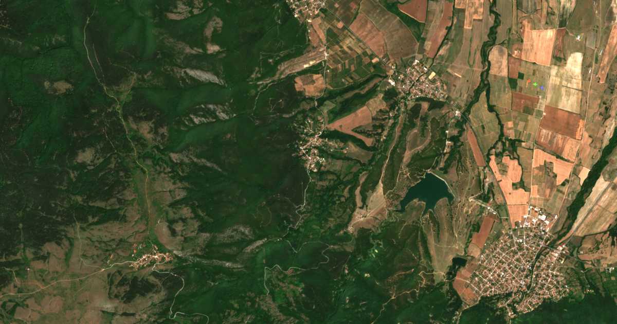 Hartă satelitară: Gornoslav