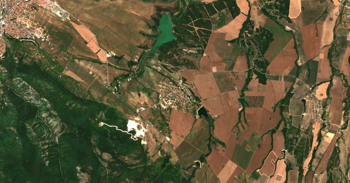 Hartă satelitară: Muldava