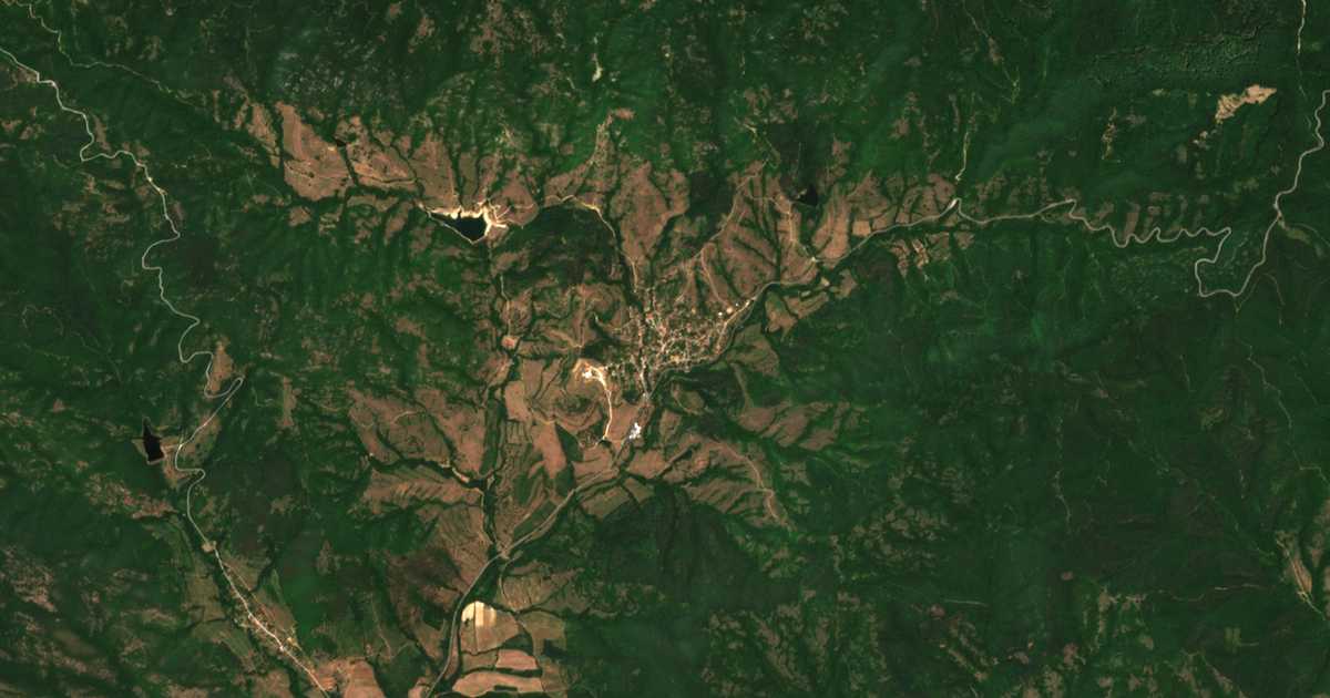 Hartă satelitară: Rozoveț
