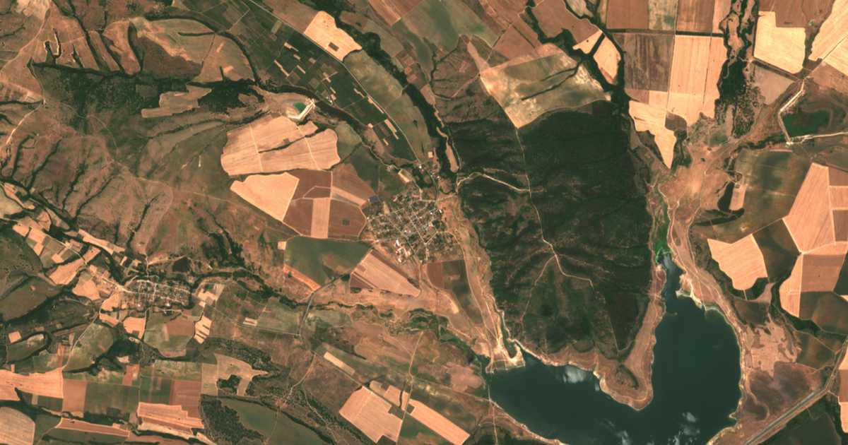 Hartă satelitară: Belovița