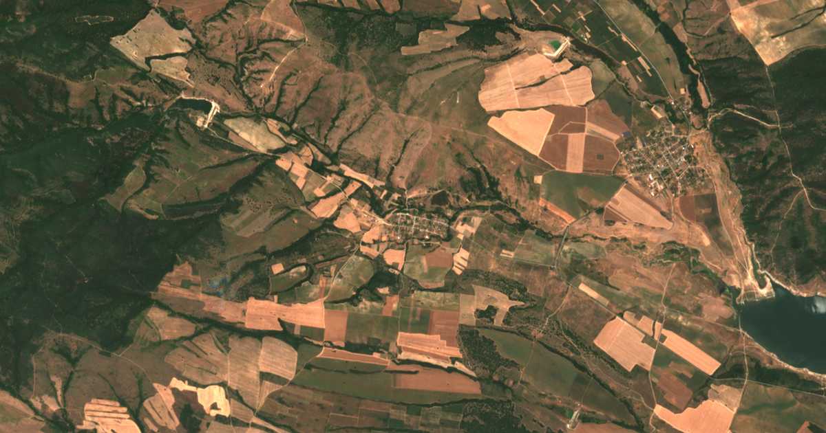 Hartă satelitară: Malo Krușevo