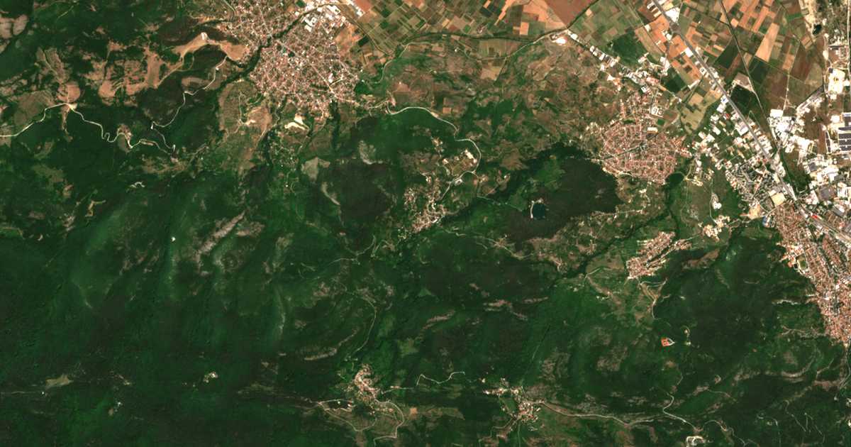 Hartă satelitară: Ruen