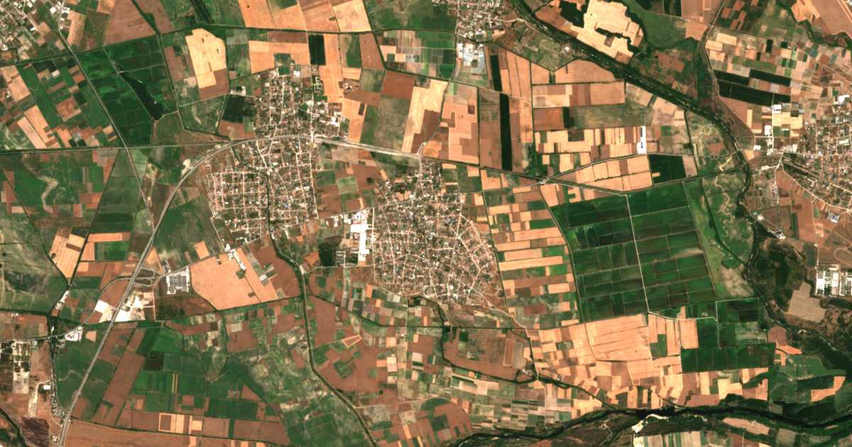 Hartă satelitară: Rogoș