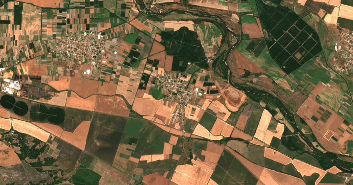 Hartă satelitară: Vinița
