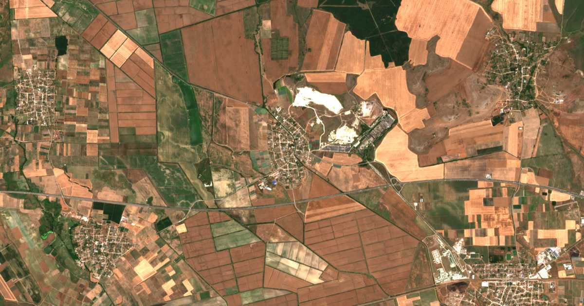 Hartă satelitară: Șișmanți