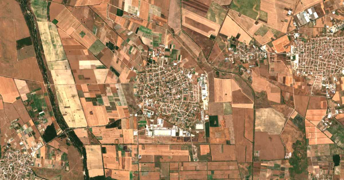 Hartă satelitară: Strjama