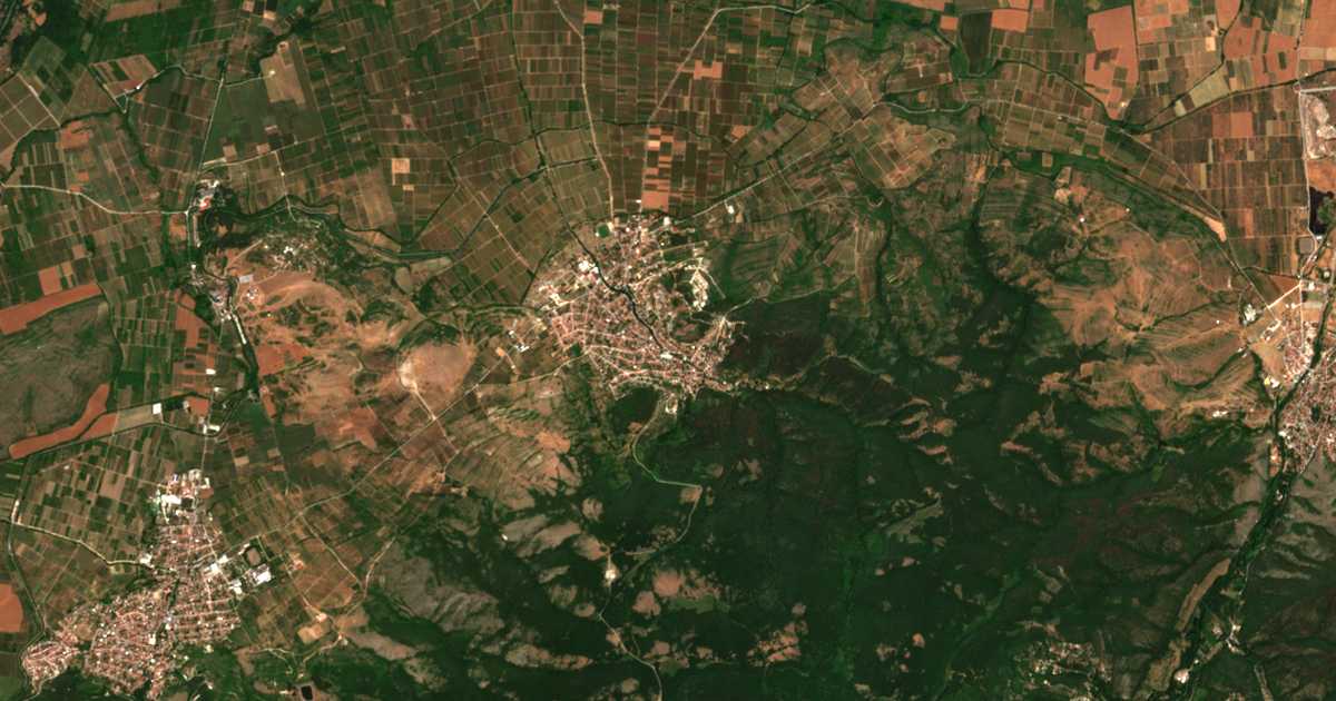 Hartă satelitară: Brestovița