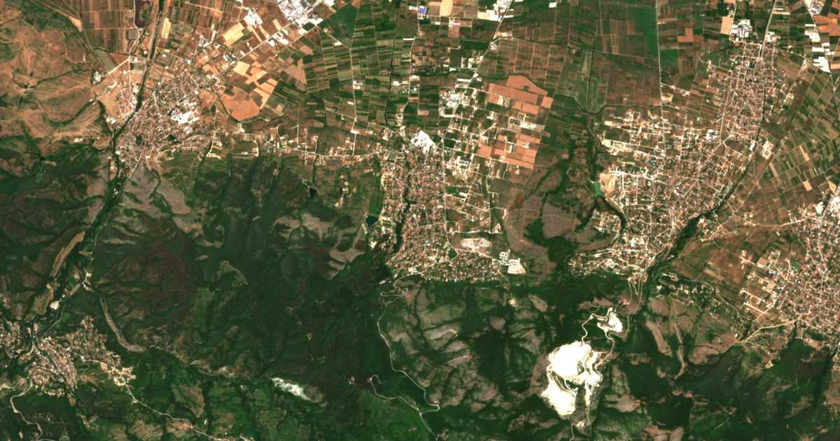 Hartă satelitară: Markovo