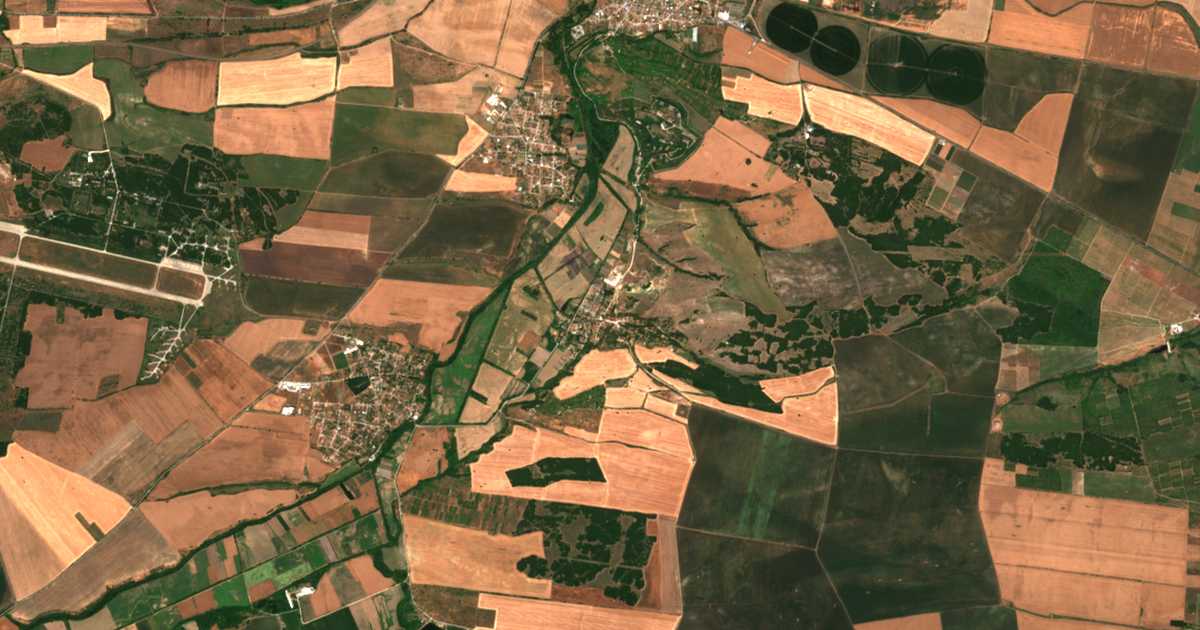 Hartă satelitară: Ahmatovo