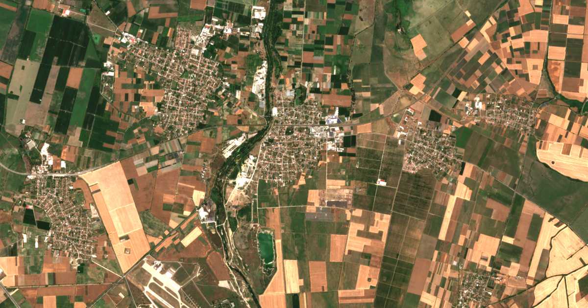 Hartă satelitară: Katunița