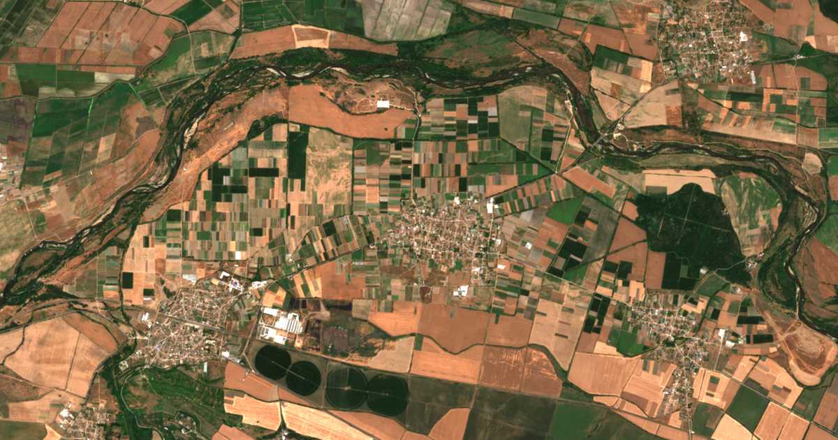 Hartă satelitară: Milevo